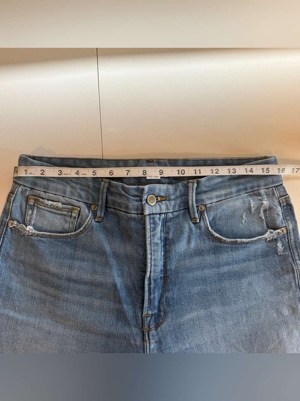 Good American Good Curve Straight Women’s Jeans Size 10/30 - Picture 7 of 7